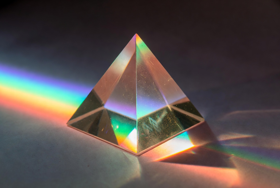 A Crystal or Glass Prism
